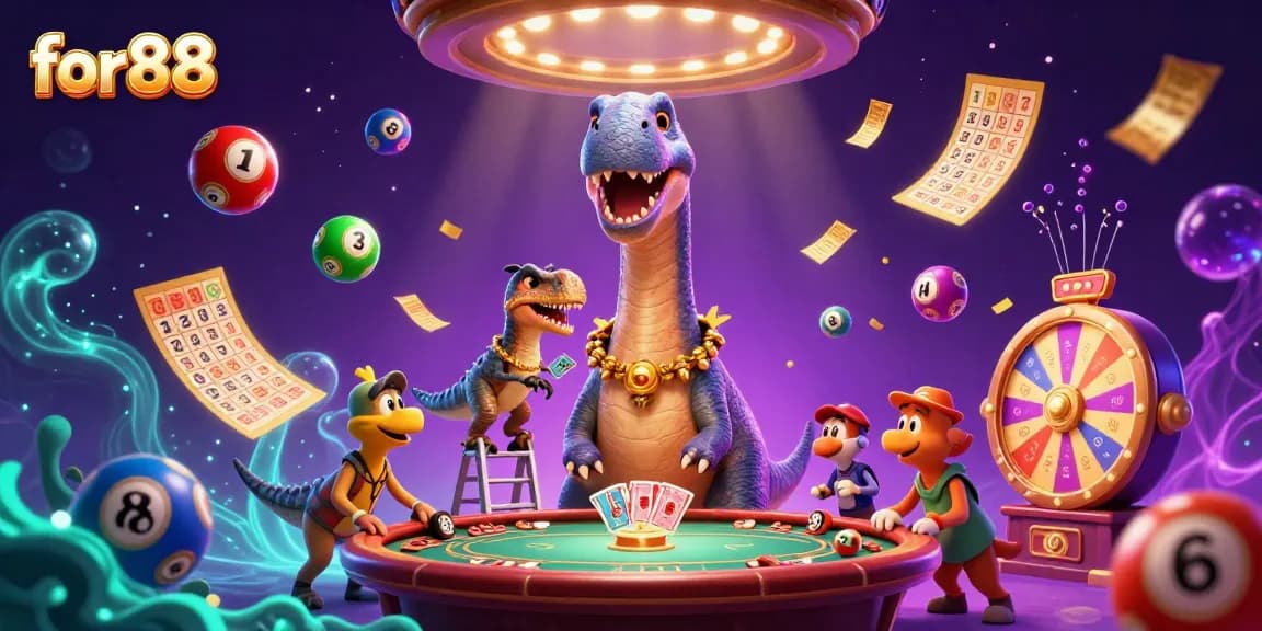 Experience thrilling gameplay at for88 with vibrant casino elements and engaging characters.