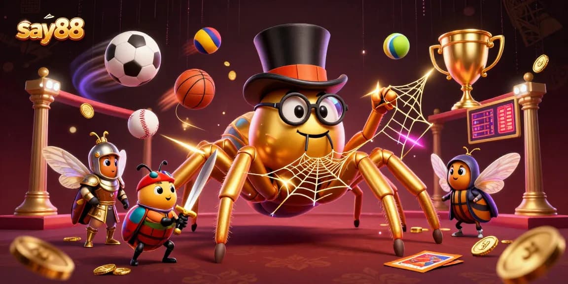 Experience the thrill of say88 with dynamic casino gaming elements and lively characters in action.