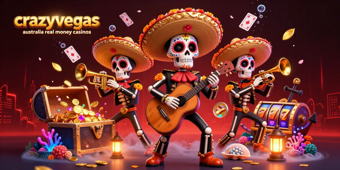 Celebrate with the crazyvegas australia real money casinos mariachi band while enjoying gaming excitement!