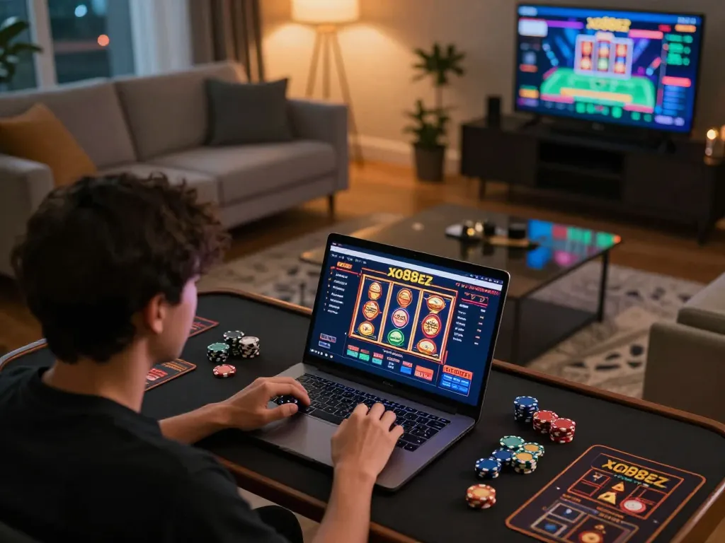 Engaging gameplay on the xo88ez platform featuring a vibrant online casino atmosphere