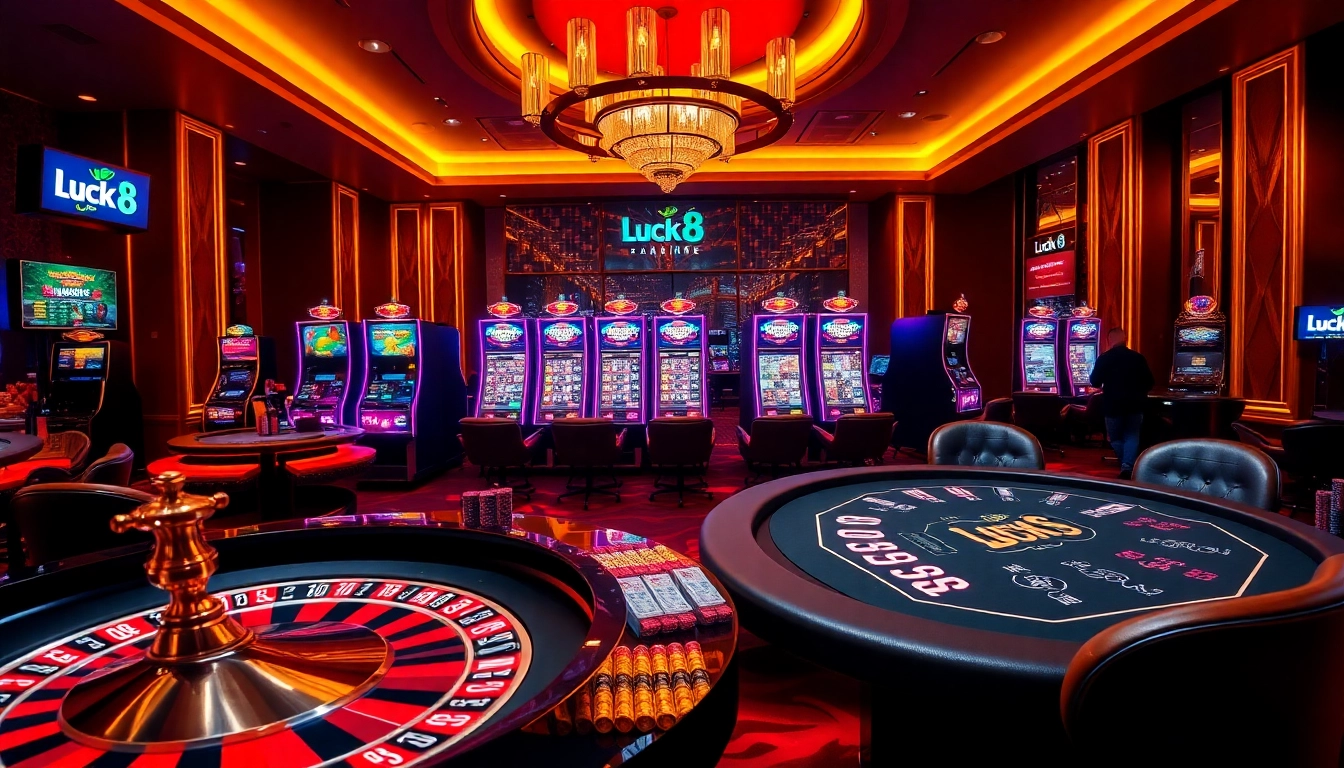 Experience the excitement of gambling at Luck8 with vibrant games and thrilling promotions.