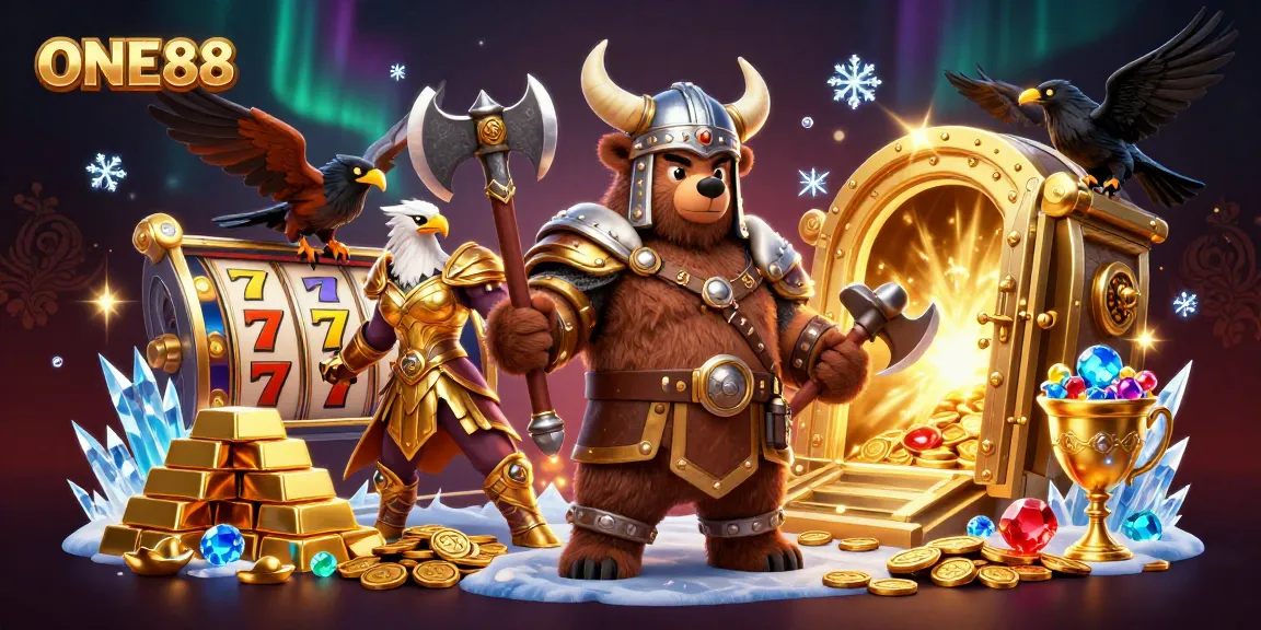 Experience thrilling wins at ONE88 with vibrant casino games and dynamic characters.
