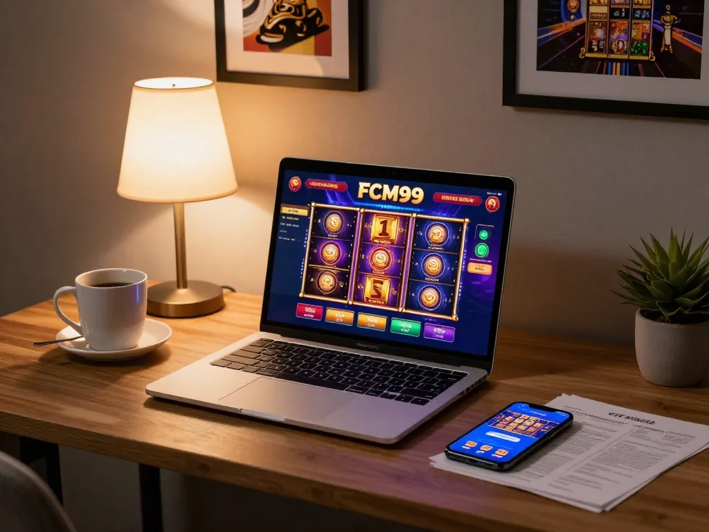 Register dapat free credit mega888 malaysia with cozy online gaming setup featuring computer and strategy notes.
