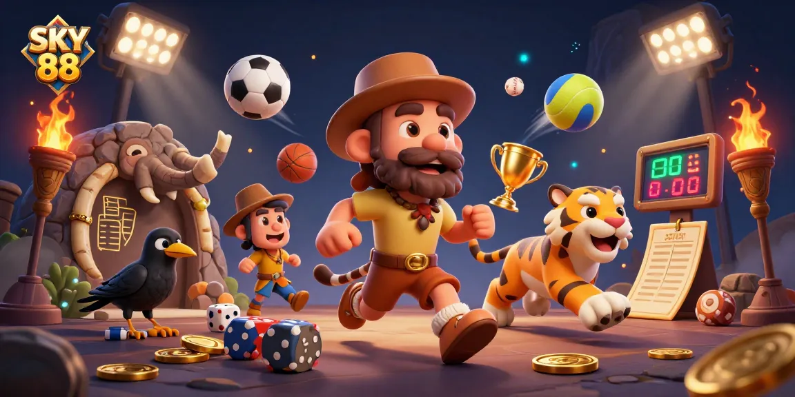 Bet and win big at SKY 88 with exciting games and dynamic sports elements!
