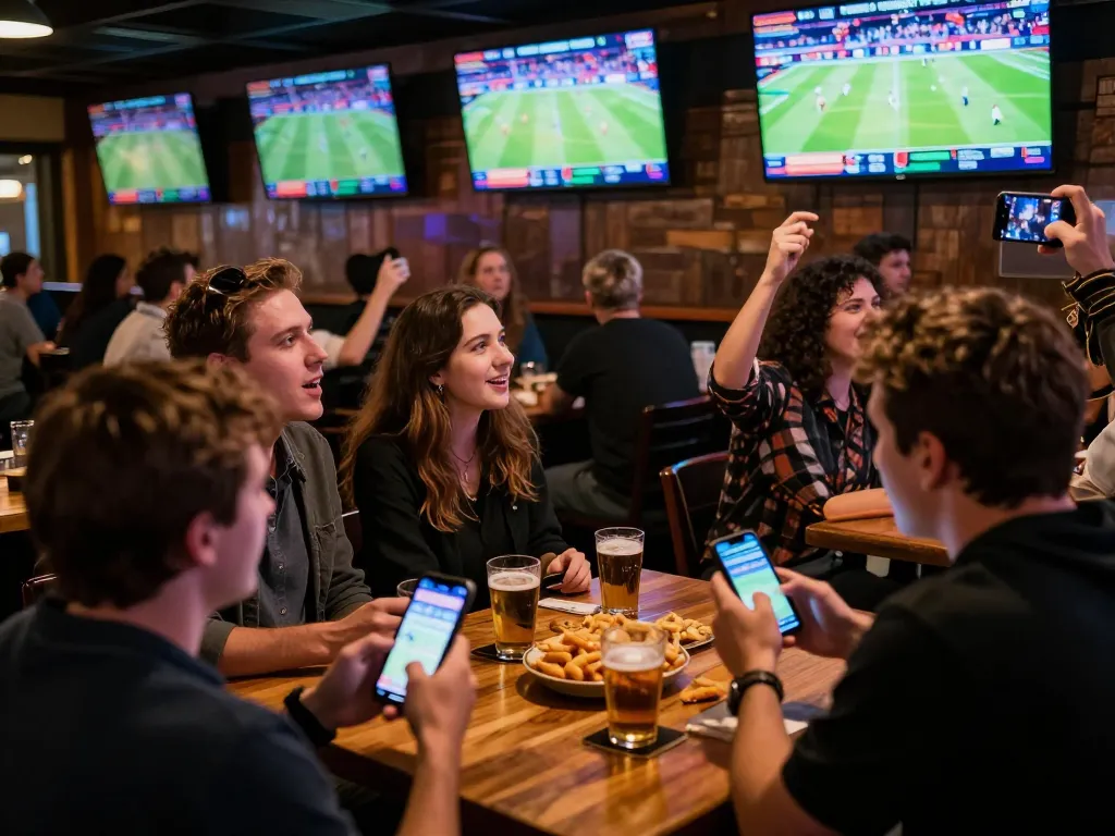 Engaged sports bettors at da88hq enjoy live matches, enhancing their betting experience.