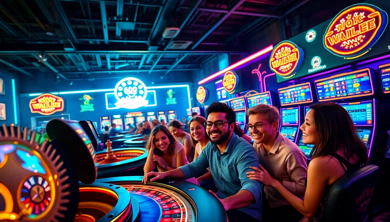 Engaging moment at nhà cái mmoo's high-tech online casino with thrill and excitement.
