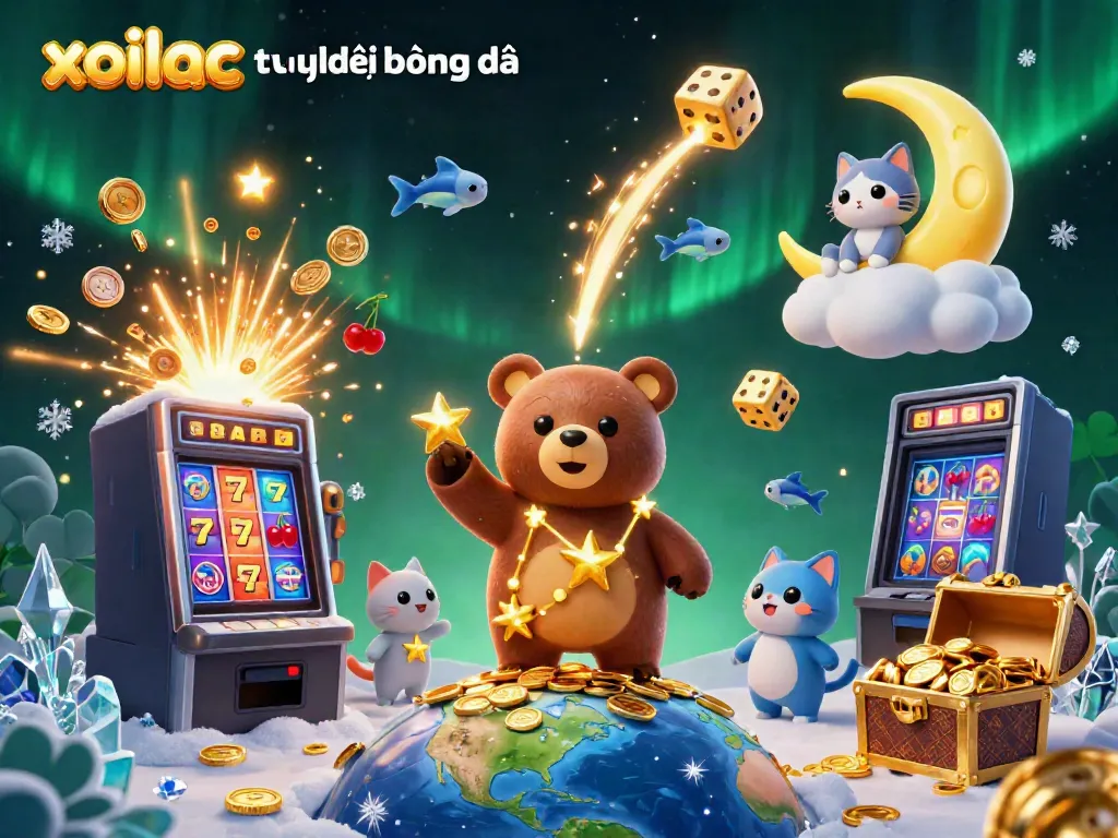 Experience xoilac tv trực tiếp bóng đá with exciting 3D gaming elements and vibrant characters.