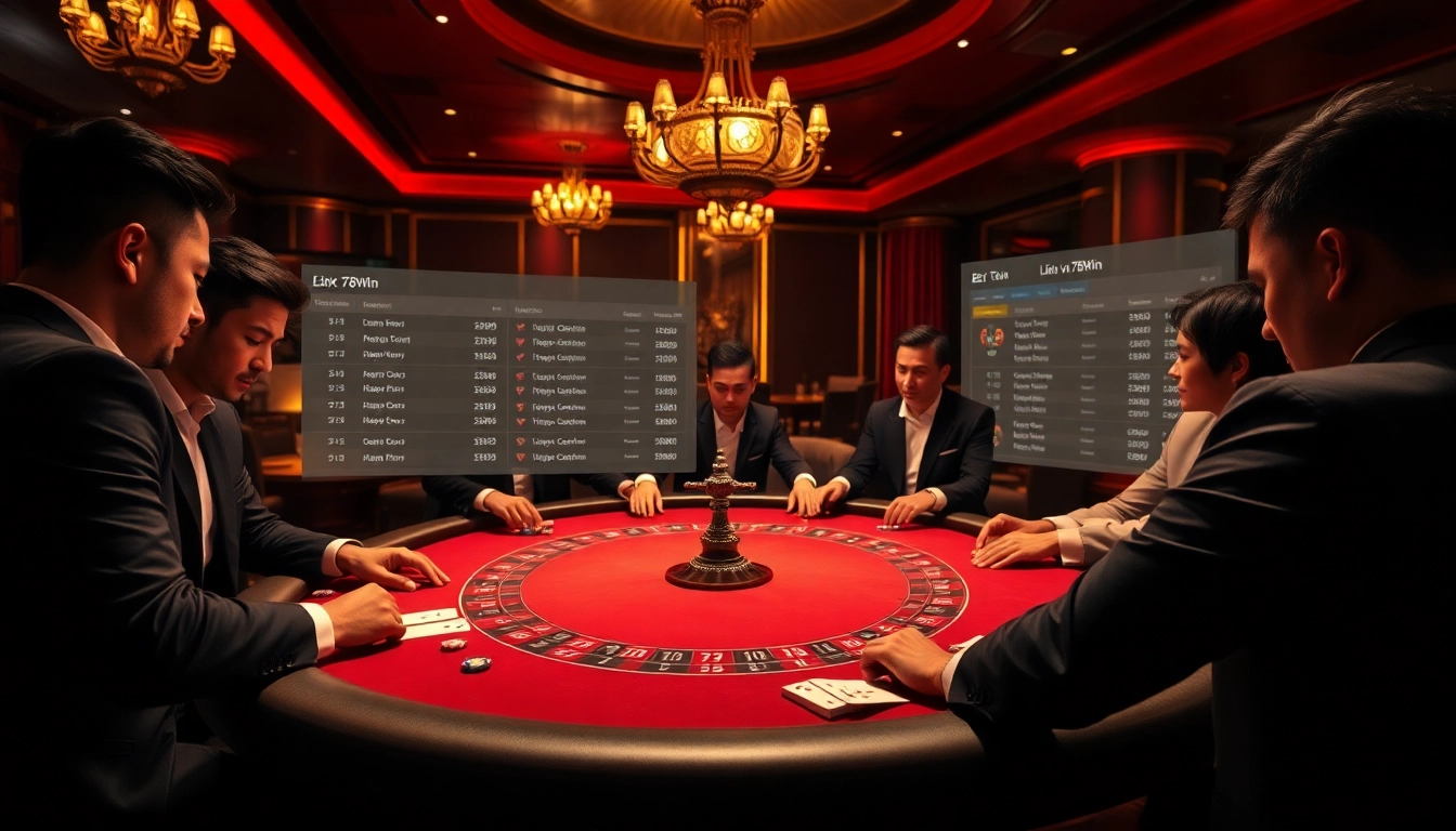 Experience high-stakes gambling at 78Win with exciting games like poker and roulette.