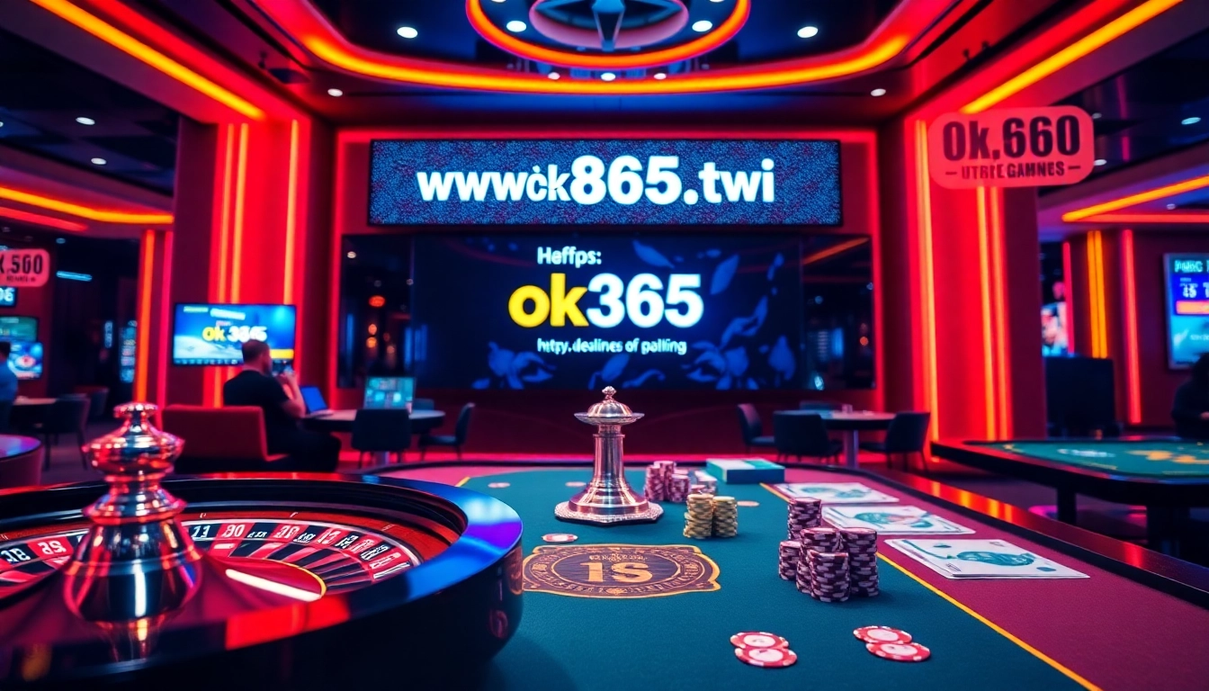 Experience thrilling online gaming at https://ok365.tw/ with dynamic casino visuals and engaging gameplay.