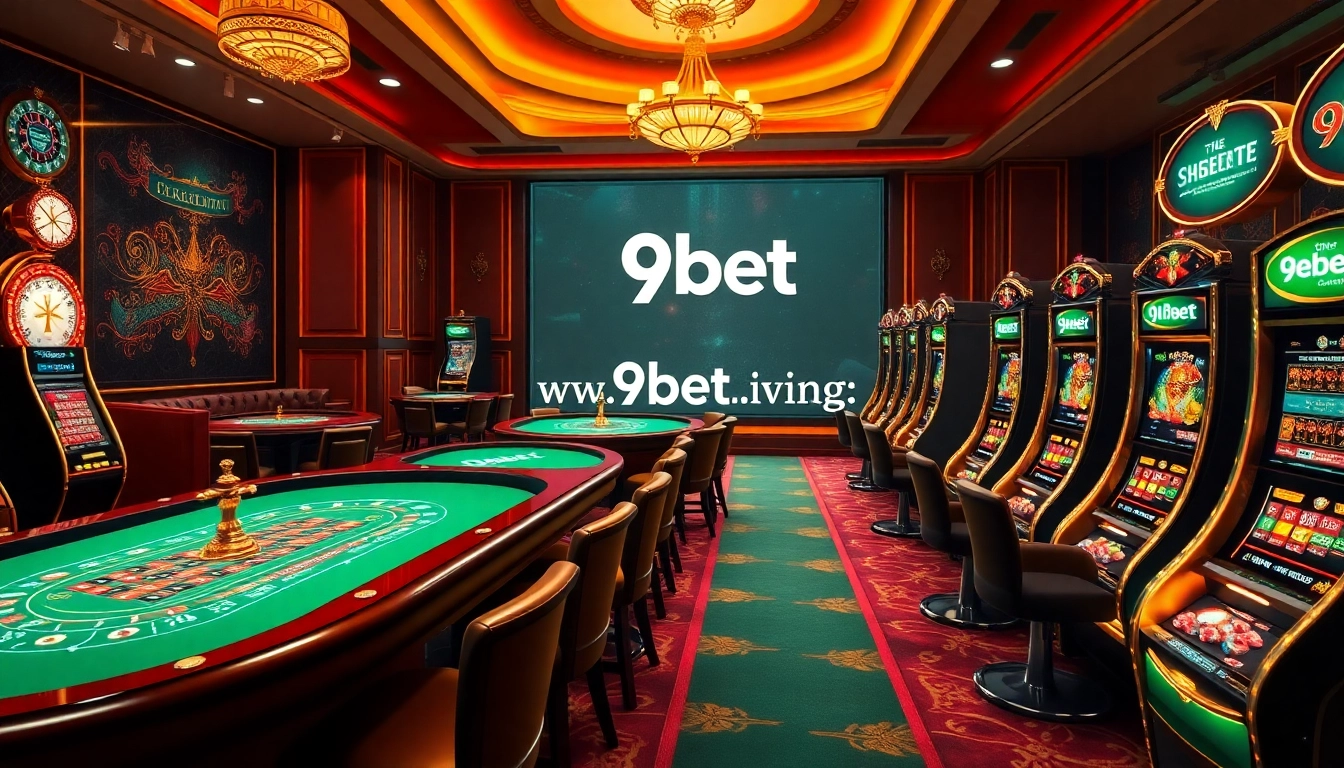 Experience the thrill of gambling at https://9bet.living/ with vibrant casino visuals.