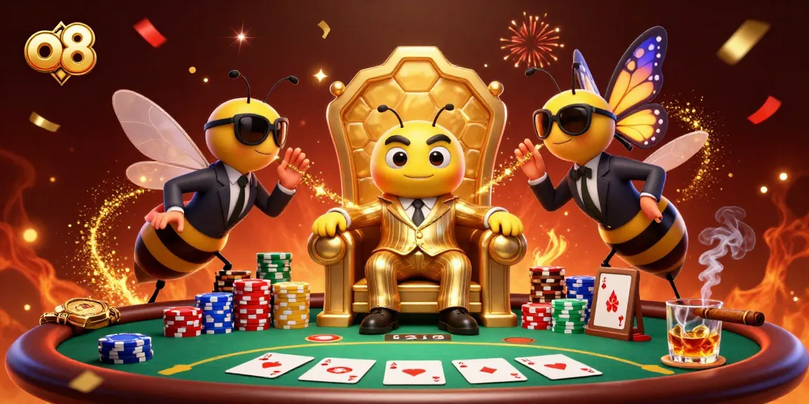o8 captivates players with a lively poker scene, featuring unique characters and vibrant atmosphere.