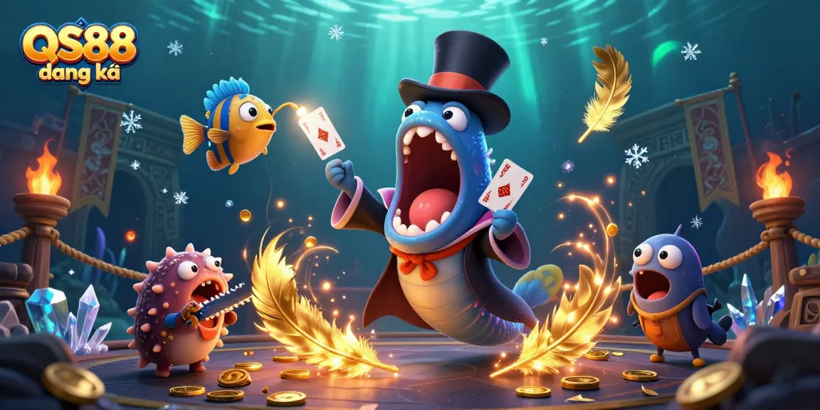 Engage with QS88 đăng ký and experience thrilling casino games surrounded by magical sea creatures.