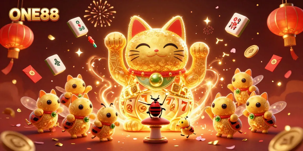 Experience the magic of ONE88's casino elements with vibrant visuals and dynamic character interactions.